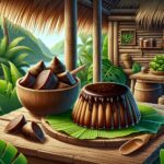 Nationalgericht Tuvalu: #Pulaka Pudding# (Rezept)