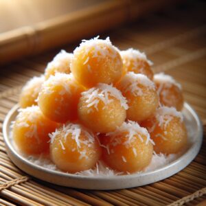 Nationalgericht Tuvalu: #Sweet Coconut Dumplings# (Rezept)