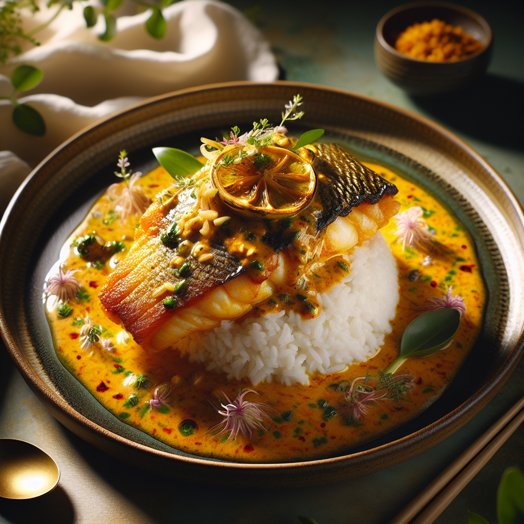 Nationalgericht Tuvalu: Zitronengras-Kokos-Fisch (Rezept)