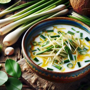 Nationalgericht Tuvalu: #Zitronengras-Kokos-Suppe# (Rezept)