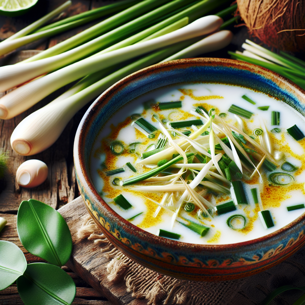 Nationalgericht Tuvalu: Zitronengras-Kokos-Suppe (Rezept)