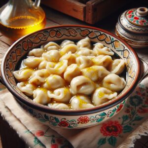 Nationalgericht Ukraine: #Haluschky mit Schmalz# (Rezept)