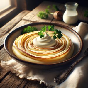 Nationalgericht Ukraine: #Nalysnyky mit Quark# (Rezept)