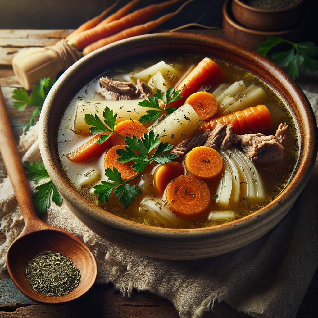 Nationalgericht Ungarn: Húsleves mit Tárkony (Rezept)