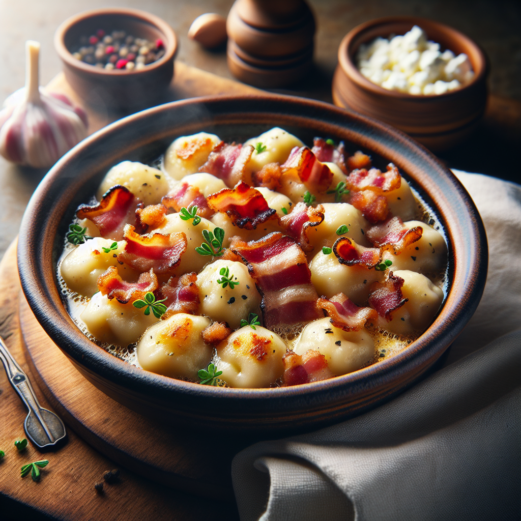 Nationalgericht Ungarn: Juhtúrós sztrapacska (Rezept)
