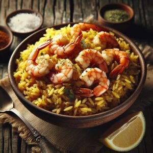 Nationalgericht Uruguay: #Arroz con Camarones# (Rezept)