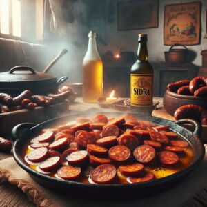Nationalgericht Uruguay: #Chorizo a la Sidra# (Rezept)