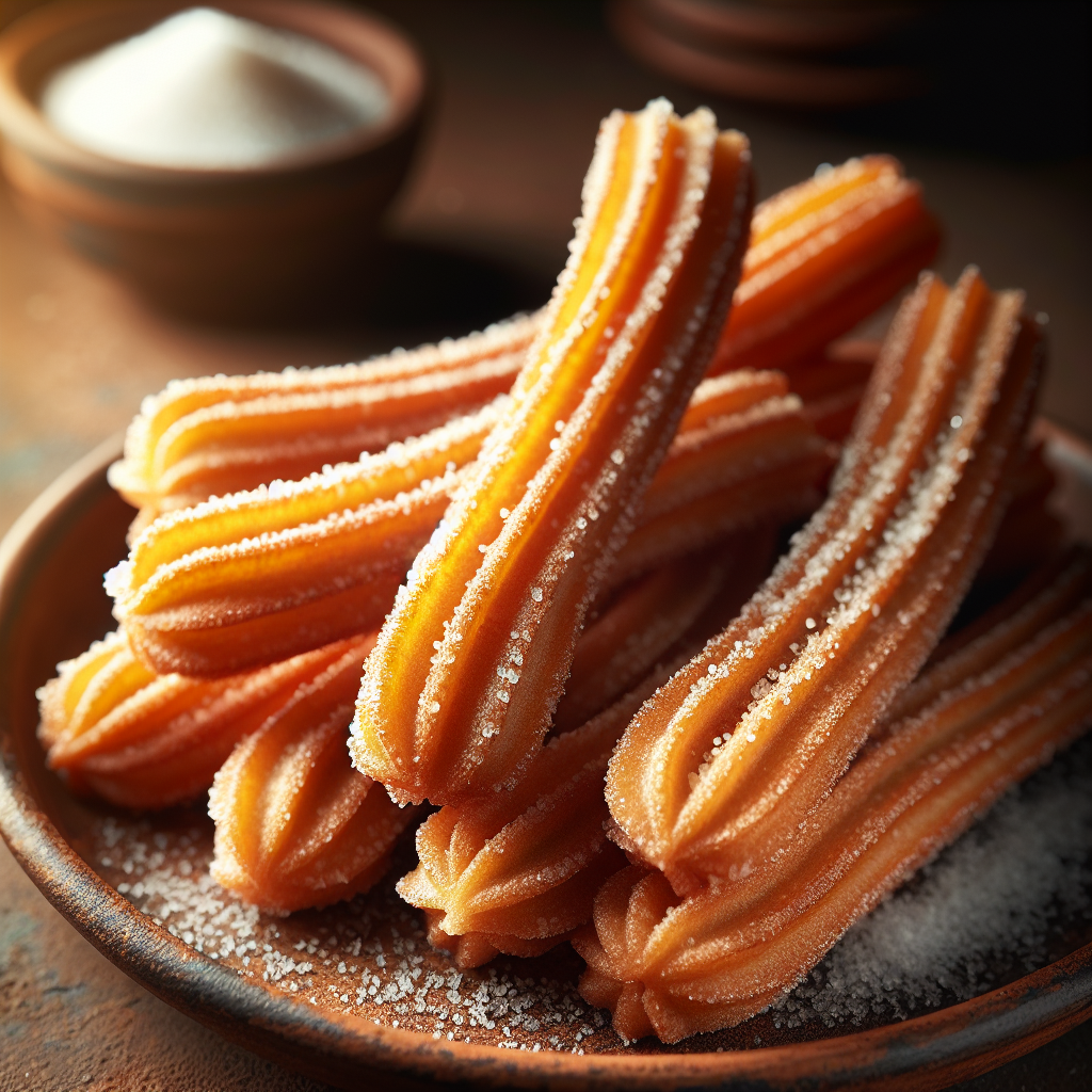 Nationalgericht Uruguay: Churros con Azúcar (Rezept)