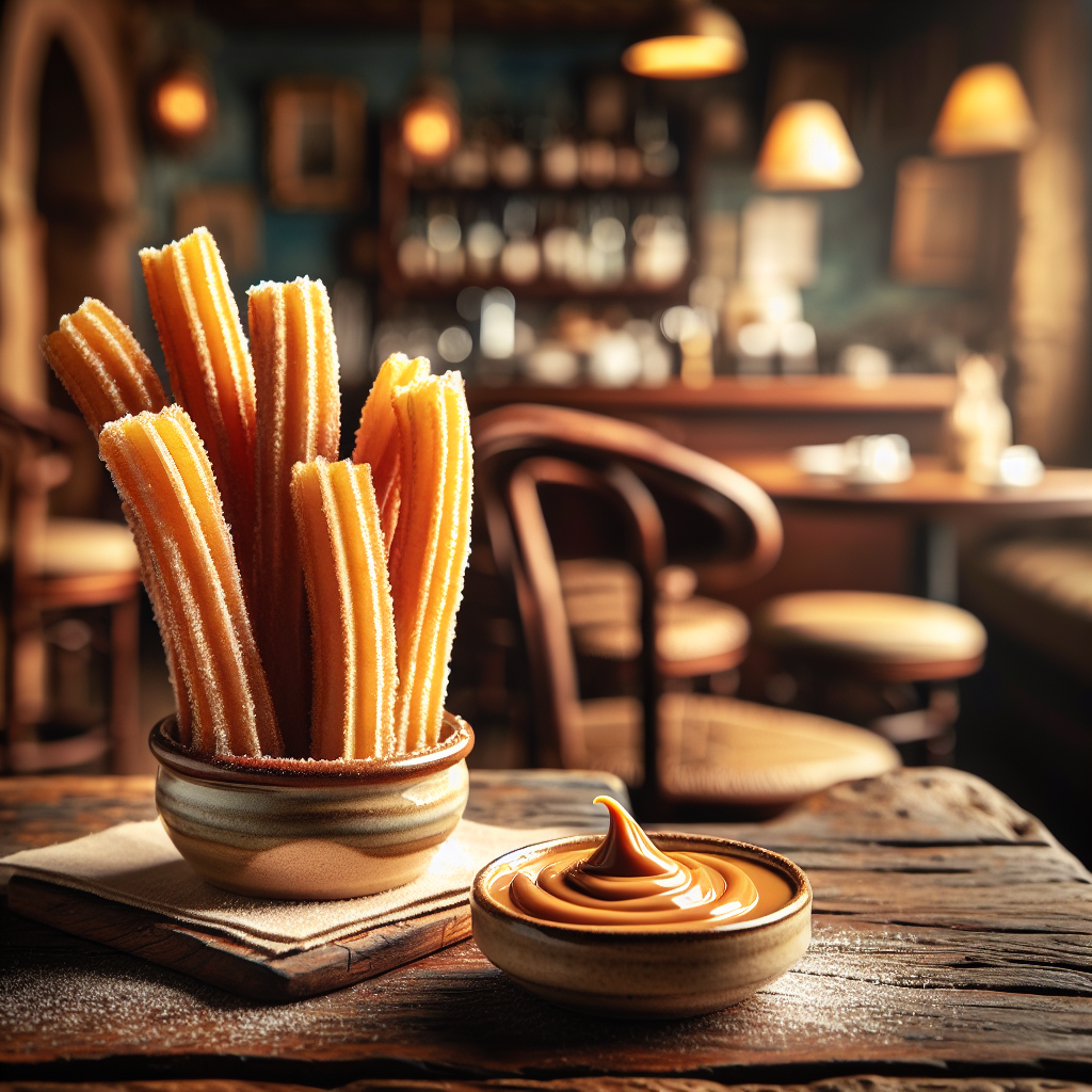 Nationalgericht Uruguay: Churros con Dulce de Leche (Rezept)