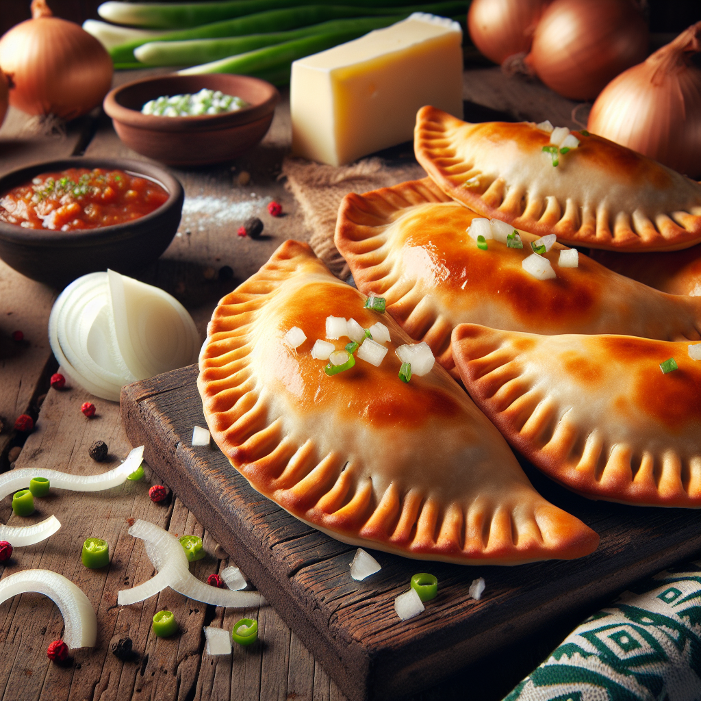 Nationalgericht Uruguay: Empanadas de Queso y Cebolla (Rezept)
