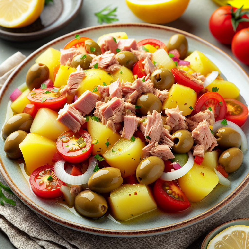 Nationalgericht Uruguay: Ensalada de Atún y Papa (Rezept)