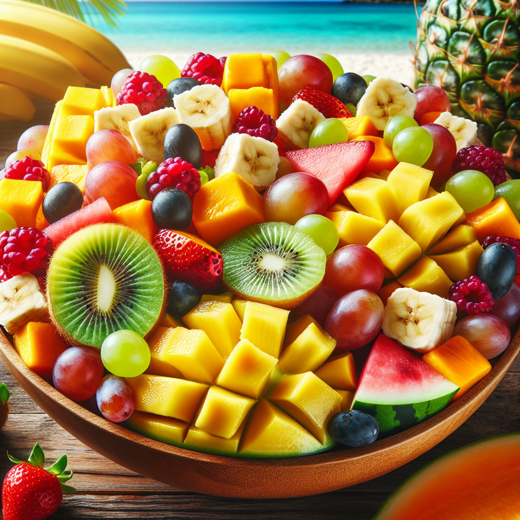 Nationalgericht Uruguay: Ensalada de Frutas Tropicales (Rezept)