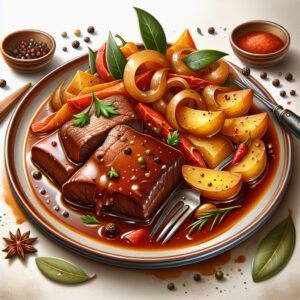 Nationalgericht Uruguay: #Lengua Estofada# (Rezept)