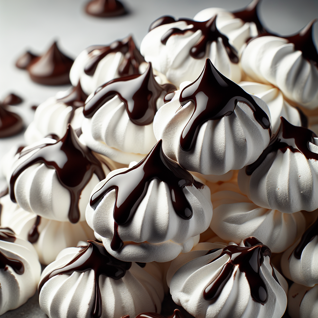 Nationalgericht Uruguay: Merenguitos con Chocolate (Rezept)