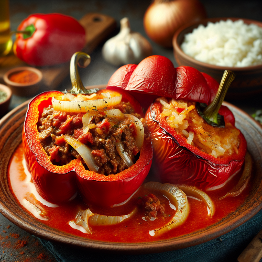 Nationalgericht Uruguay: Morrones Rellenos (Rezept)