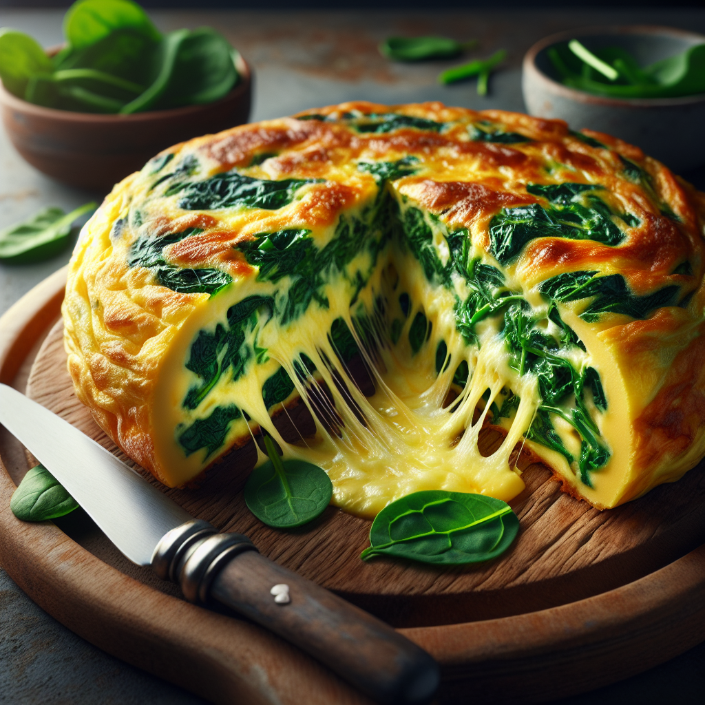 Nationalgericht Uruguay: Omelette de Espinaca y Queso (Rezept)