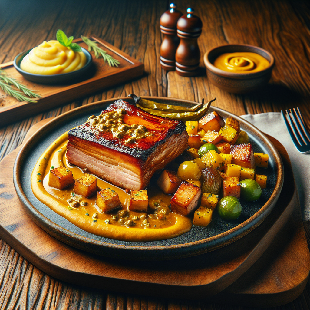 Nationalgericht Uruguay: Pechito de Cerdo a la Mostaza (Rezept)