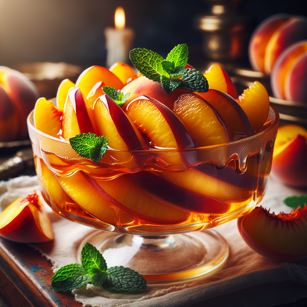 Nationalgericht Uruguay: Postre de Durazno (Rezept)