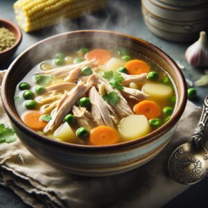 Nationalgericht Uruguay: #Sopa de Pollo Casera# (Rezept)