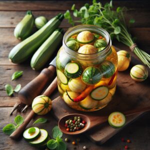 Nationalgericht Uruguay: #Zapallitos en Escabeche# (Rezept)