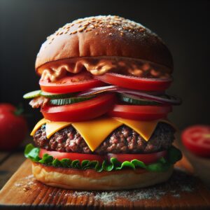 Nationalgericht USA: #Bison Burger# (Rezept)