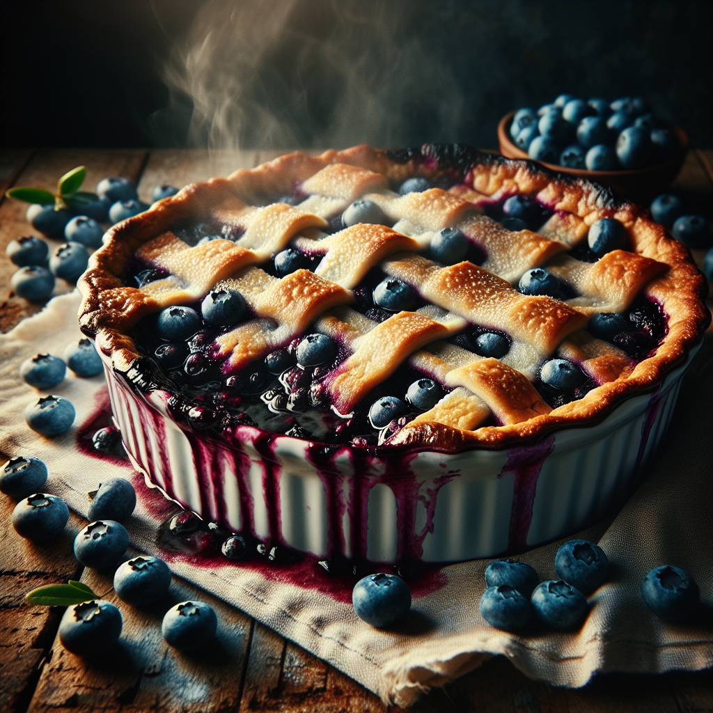 Nationalgericht USA: Blueberry Cobbler (Rezept)