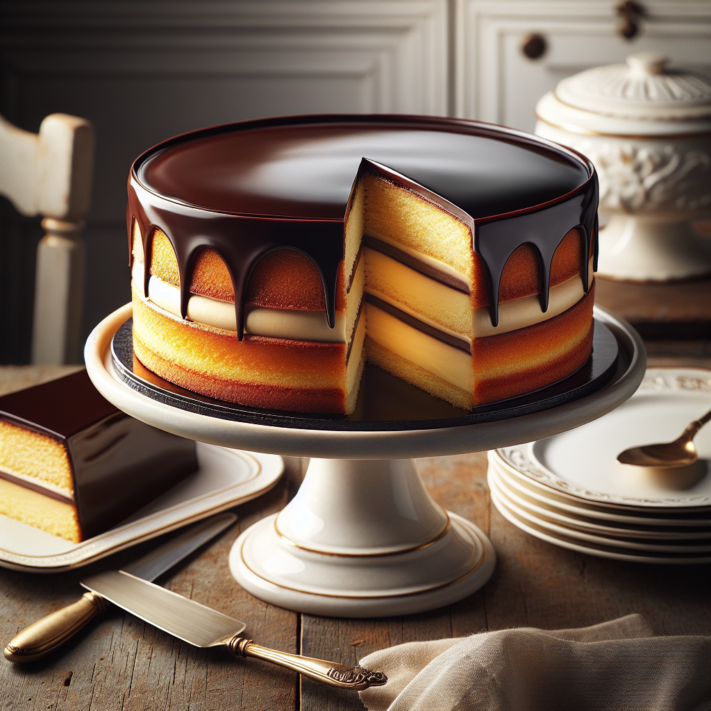 Nationalgericht USA: Boston Cream Pie (Rezept)