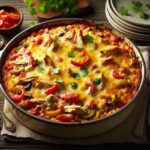 Nationalgericht USA: #King Ranch Chicken Casserole# (Rezept)