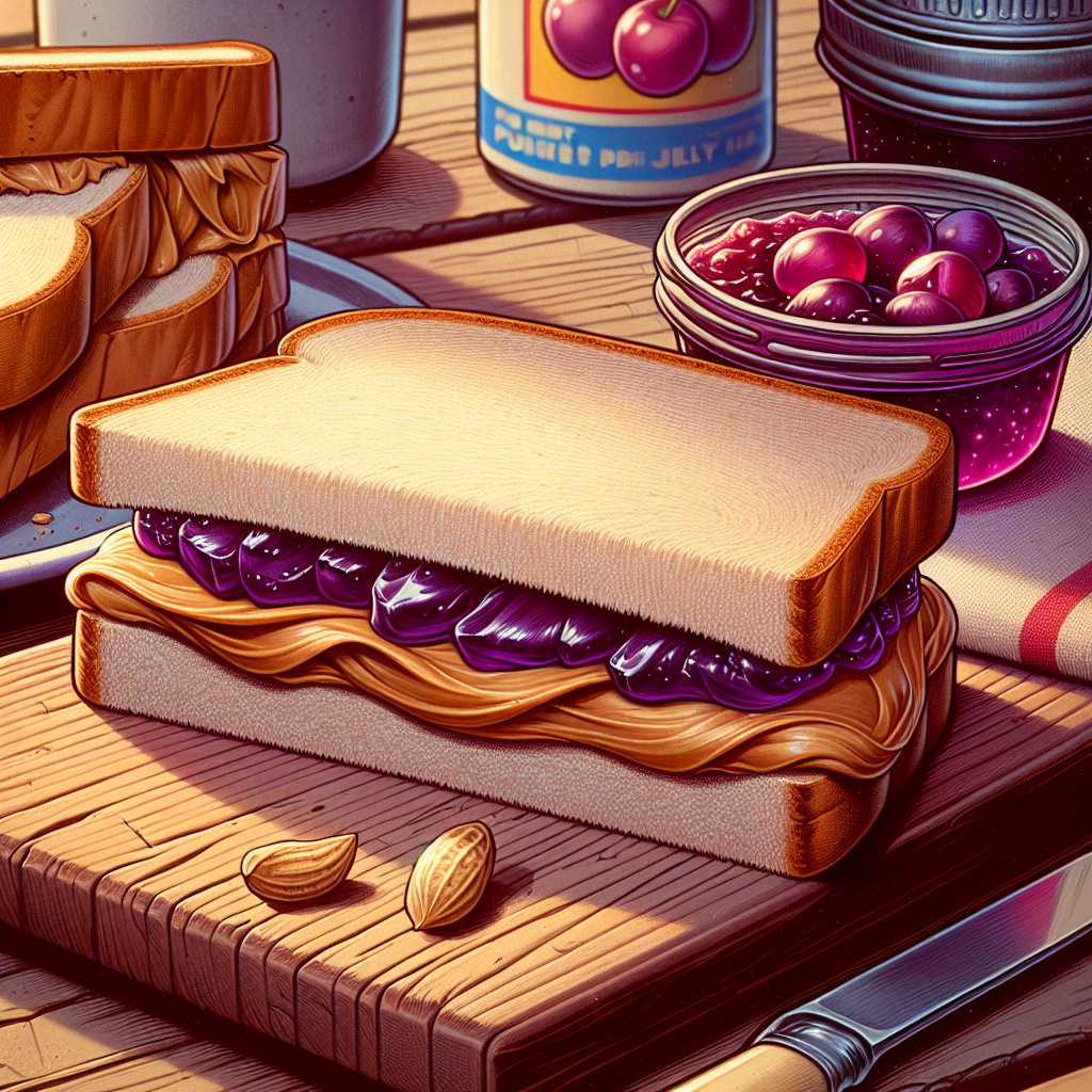 Nationalgericht USA: Peanut Butter and Jelly Sandwich (Rezept)
