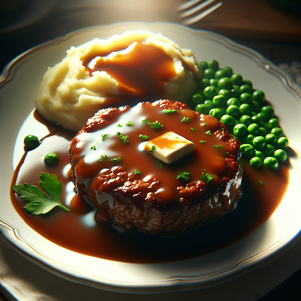 Nationalgericht USA: Salisbury Steak (Rezept)