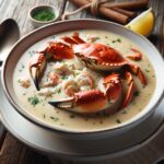Nationalgericht USA: #She-Crab Soup# (Rezept)