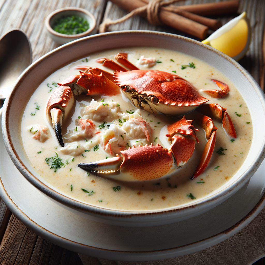 Nationalgericht USA: She-Crab Soup (Rezept)