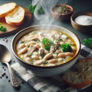 Nationalgericht USA: #White Chicken Chili# (Rezept)