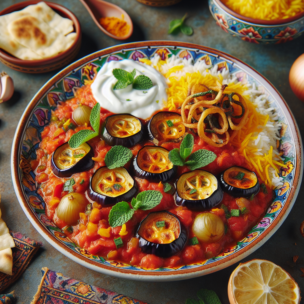 Nationalgericht Usbekistan: Badam Bademjan (Rezept)