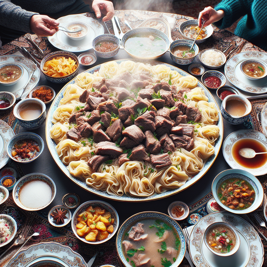 Nationalgericht Usbekistan: Beshbarmak (Rezept)