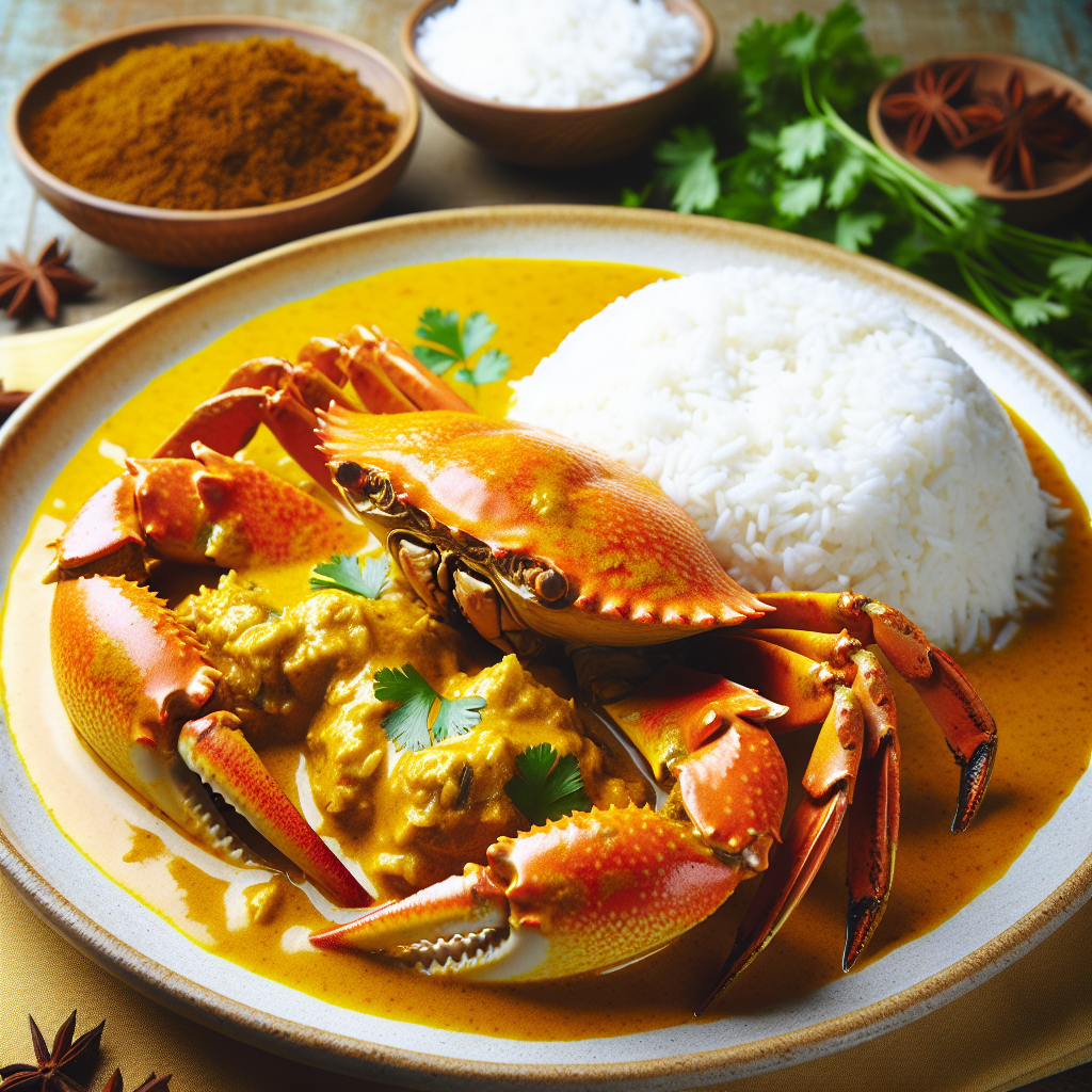 Nationalgericht Vanuatu: Coconut Crab Curry (Rezept)
