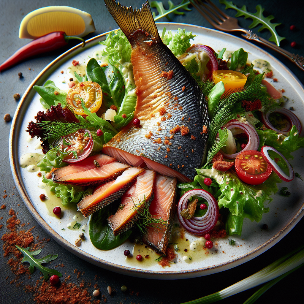 Nationalgericht Vanuatu: Smoked Fish Salad (Rezept)