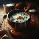 Nationalgericht Vanuatu: #Taro Leaf and Coconut Soup# (Rezept)