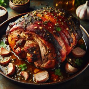 Nationalgericht Venezuela: #Pernil de Cochino# (Rezept)