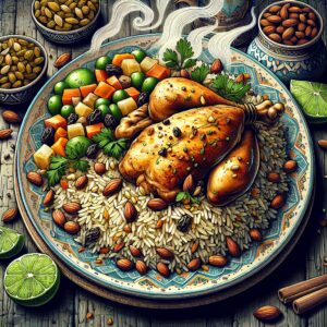 Nationalgericht Vereinigte Arabische Emirate: #Chicken Mandi# (Rezept)