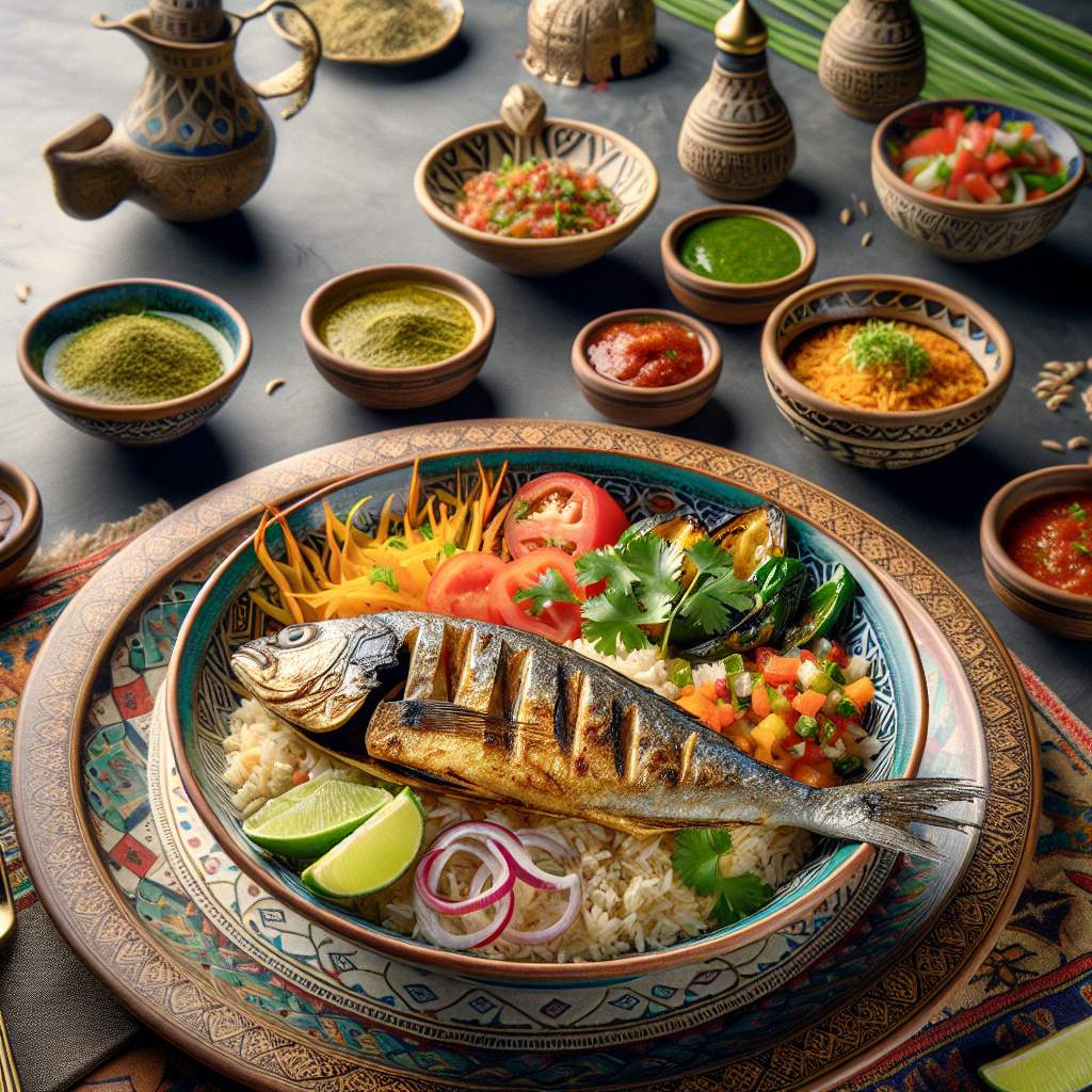 Nationalgericht Vereinigte Arabische Emirate: Emirati Fish Majboos (Rezept)