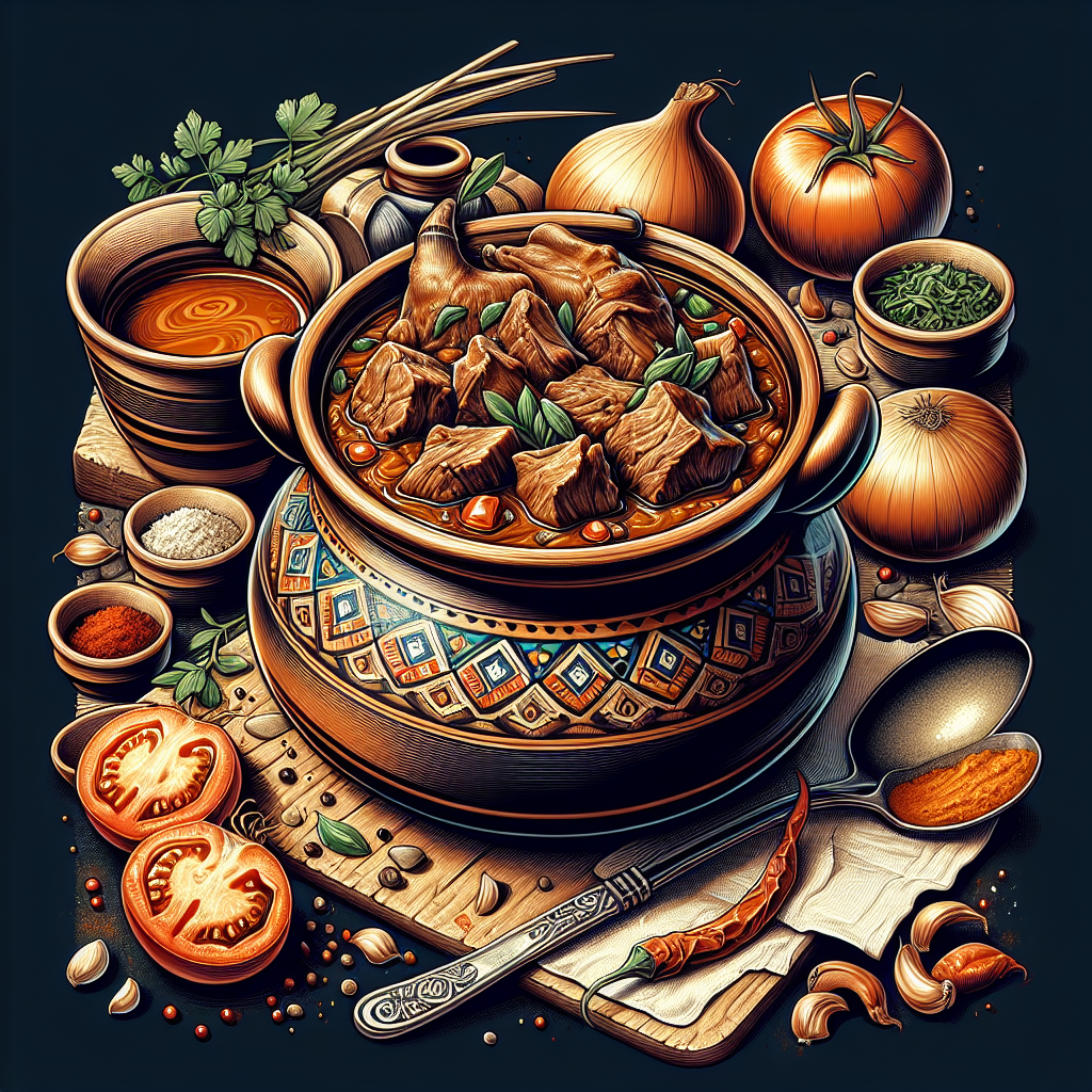 Nationalgericht Vereinigte Arabische Emirate: Emirati Lamb Thareed (Rezept)