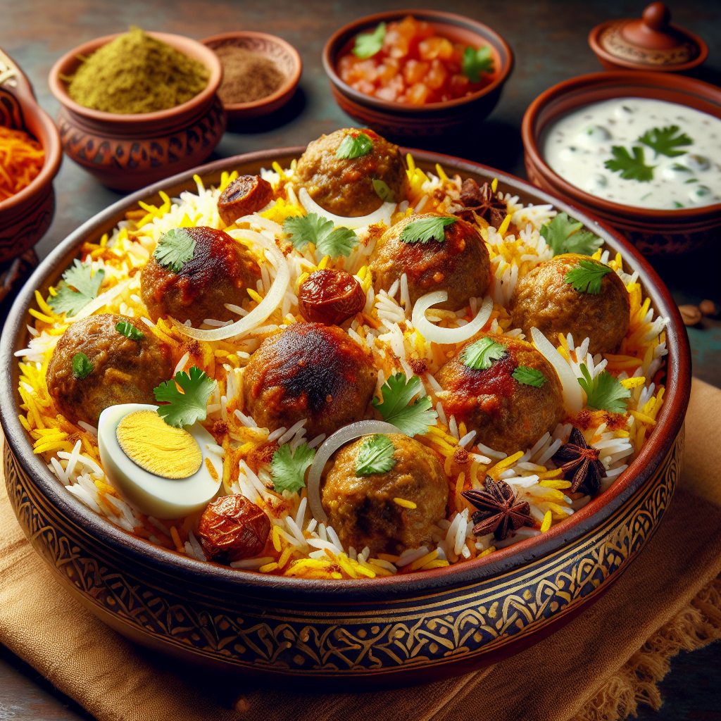 Nationalgericht Vereinigte Arabische Emirate: Kofta Biryani (Rezept)