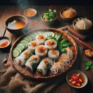 Nationalgericht Vietnam: #Banh Cuon Nong# (Rezept)