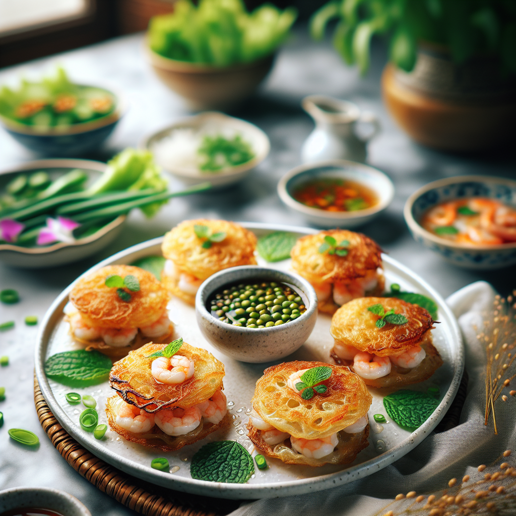 Nationalgericht Vietnam: Banh Khot Vung Tau (Rezept)
