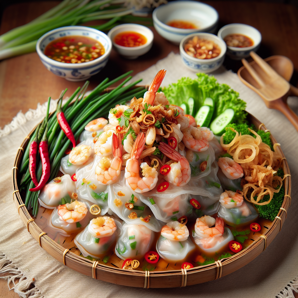 Nationalgericht Vietnam: Banh Tam Bot Loc (Rezept)