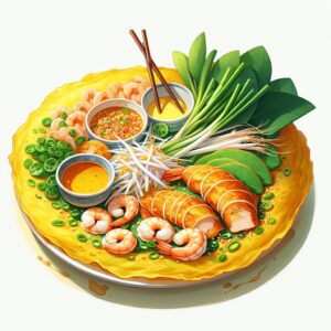 Nationalgericht Vietnam: #Banh Xeo Nam Bo# (Rezept)