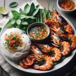 Nationalgericht Vietnam: #Bun Cha Tom# (Rezept)