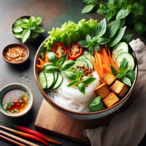 Nationalgericht Vietnam: #Bun Chay# (Rezept)