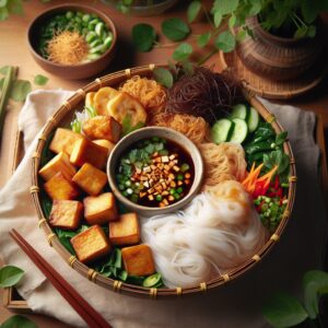 Nationalgericht Vietnam: #Bun Dau Ruoc# (Rezept)